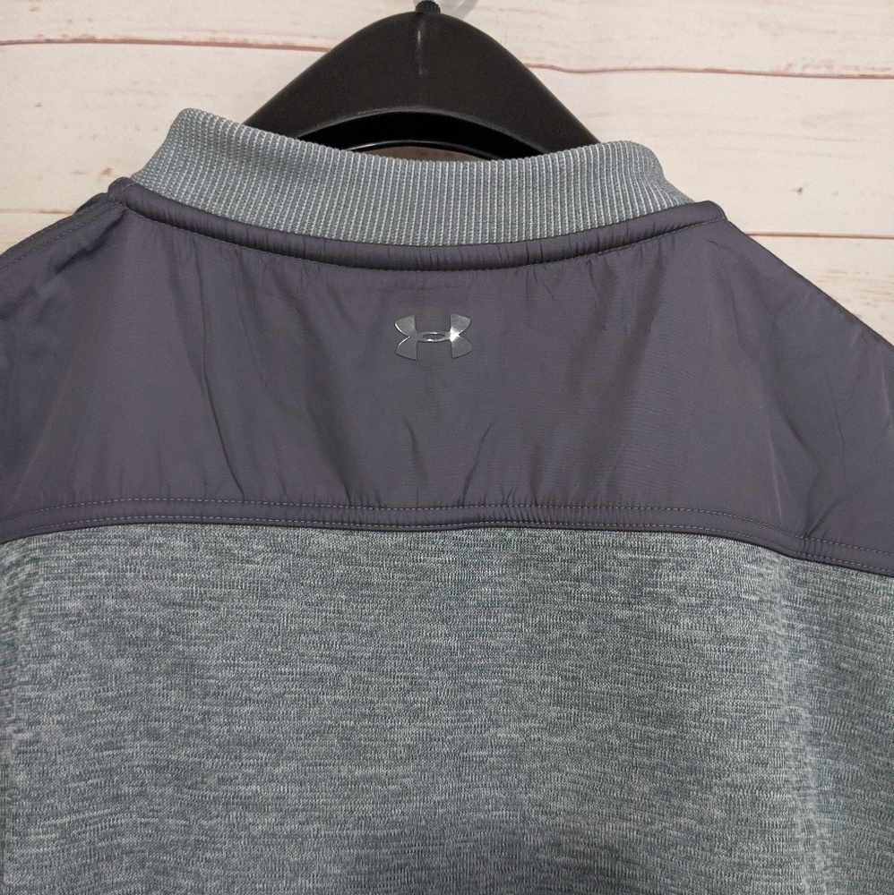 SALE Under Armour Storm Sweater Fleece Zip Bomber - Picture 4 of 7